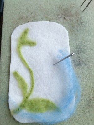 Wool Painting, Needle Felt, Needle Felting, Felt, Wool