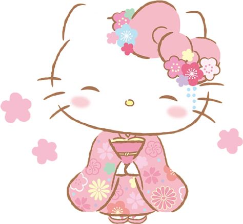 Japanese Hello Kitty, Melody Hello Kitty, Hello Kitty Themes, Hello Kitty Birthday, White Cat, Cute Stickers, Worship, Cute Wallpapers, Cute Art