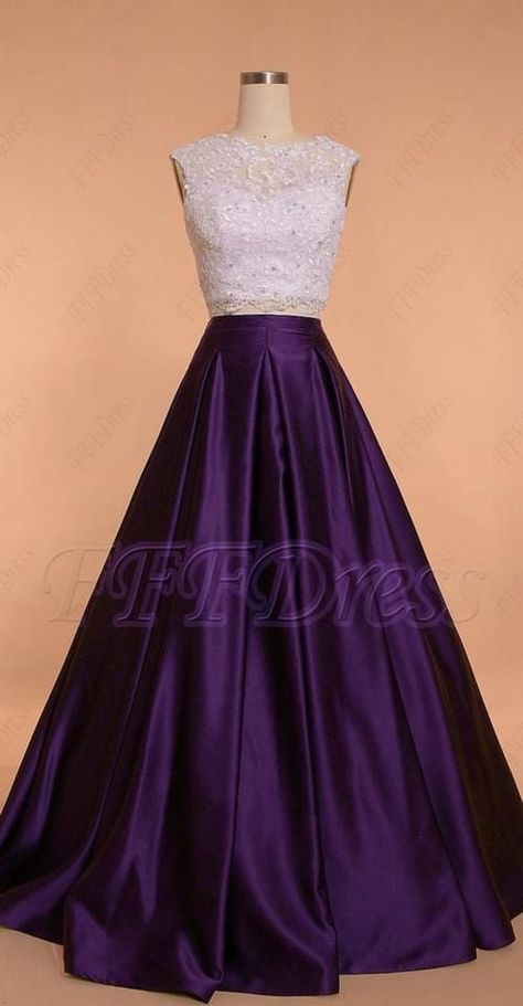 Skirt Gowns Long, Purple Dress Ideas Outfit, Purple Long Skirt Outfit, Purple Gown Indian, Dark Purple Skirt Outfit, Long Purple Skirt Outfit, Purple Dress Indian, Purple Two Piece Outfit, Ball Gowns Purple