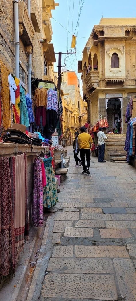 Photography of streets of jaisalmer #jaisalmer Jaisalmer Fort Photography, Jaipur Streets, Jaisalmer Photography Travel, Jaisalmer Photography, Rajasthan Places, Jaipur Market, Indian Places, Jaisalmer Fort, Rajasthan Travel