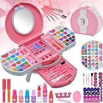 Kids Make Up Set, Girls Makeup Set, Kids Makeup Kit, Princess Christmas, Makeup Toys, Makeup Kit For Kids, Stationery Obsession, Magic Crafts, Cool Fidget Toys