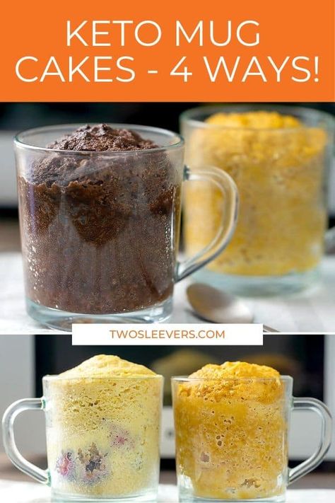 Keto Bakes, Low Carb Mug Cakes, Keto Chocolate Mug Cake, Keto Mug, Cake Calories, Keto Chocolate Cake, Mug Cakes, Postre Keto, Low Carb Cake