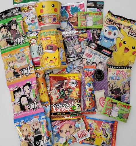 Anime Snacks, Japanese Candies, Pokemon Snacks, Japan Snacks, Snacks Candy, Best Christmas Toys, Winter Onederland Party, Japan Candy, Boba Drink