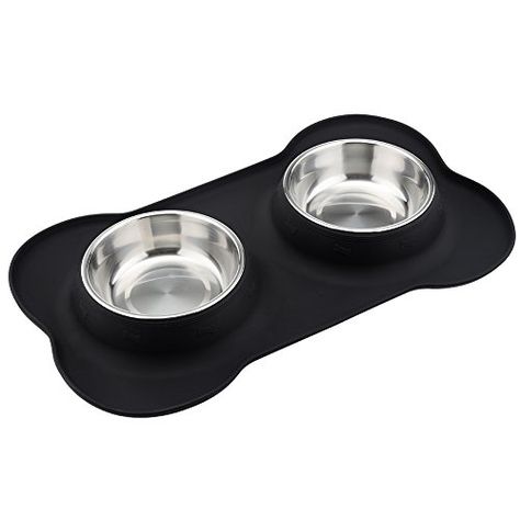 Dog Bowls For Two Dogs, Cute Dog Bowls Aesthetic, Cute Pet Bowls, Puppy Food Bowl, Dog Food And Water Bowls, Puppy Food And Water Bowls, Cute Dog Food And Water Bowls, Dog Feeding Bowls, Puppy Bowl