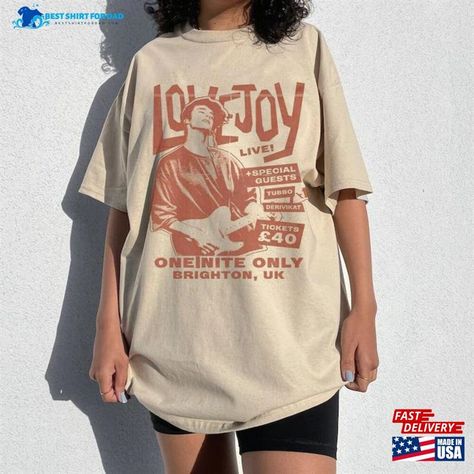 Lovejoy Tour Shirt 2023 Sweashirt North Merch Classic Unisex Check more at https://bestshirtfordad.com/product/lovejoy-tour-shirt-2023-sweashirt-north-merch-classic-unisex/ Lovejoy Merch, Shirt 2023, Tour Shirt, Special Guest, Art Clothes, Clothes Gift, Cool Shirts, Wardrobe Essentials, Timeless Fashion