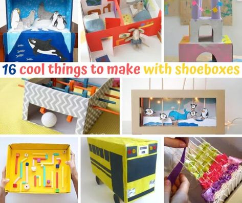 Diorama Shoebox Ideas, Shoebox Crafts For Kids, Shoebox Diy, Community Project Ideas, Shoebox Crafts, Shoe Box Diorama, Diorama Kids, Shoe Box Crafts, Train Crafts