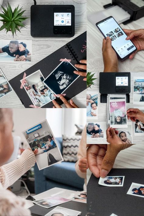 It's unlikely that you'll take the time to look back through every digital photo you took during your baby's first year. However, a physical photo album or scrapbook is different. Selecting the best shots from the thousands you've taken and printing them out means you're much more likely to revisit those moments. Take inspiration from portrait photographer Jemella Ukaegbu, who made her own album to document her daughter's first year with the help of the Canon SELPHY CP1500. #MadeWithSELPHY Walk Print, Canon Selphy, Baby's First Step, First Year Photos, Best Shots, Babies First Year, Print Out, Portrait Photographer, First Photo