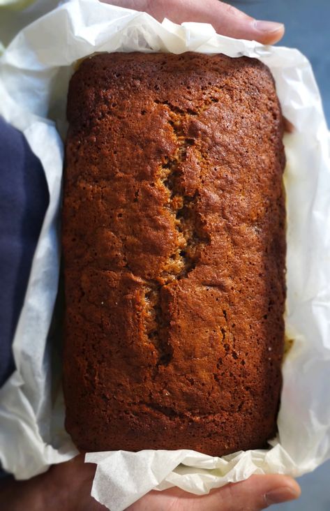 Banana Bread with Spelt and Honey — Apples Under My Bed Espresso Banana Bread, Honey Loaf, Homemade Banana Bread Recipe, Spelt Recipes, Healthy Breads, Applesauce Bread, Sour Cream Banana Bread, Spelt Bread, Banana Snacks