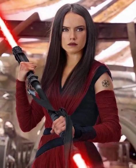 Empress Rey, Star Wars Sith Female, Star Wars Girl, Star Wars Outfit, Sith Cosplay, Daisy Ridley Star Wars, John Bennett, Star Wars Background, Star Wars Sith