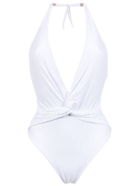 BRIGITTE . #brigitte #cloth # Beachwear Brands, Swimsuit White, White Bathing Suit, Halter Neck Swimsuit, Brazilian Cut, Melissa Odabash, White Swimsuit, Swimsuits Halter, Lingerie Collection