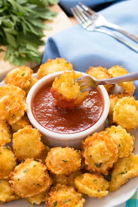 Tortellini Bites, Finger Foods Recipes, Easy Party Appetizers, The Cozy Cook, Cozy Cook, Delicious Dips, Tortellini Recipes, Cheese Tortellini, Parmesan Crusted