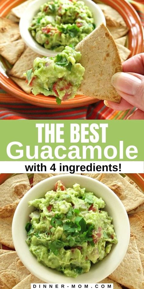 Looking for a healthy kids will love? This simple 4-ingredient guacamole recipe makes the best homemade dip. Try it, and you'll be hooked on fresh guac for parties and snacks! Keto Guacamole Recipe, Easy Guacamole Dip, Guacamole Dip Recipes, Easy Guacamole Recipe, Kids Veggies, Best Guacamole, Guacamole Recipe Easy, Guacamole Dip, Best Guacamole Recipe