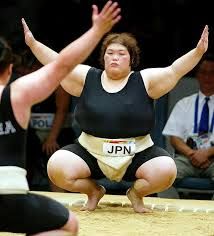 W.O.D. THURSDAY, JUNE 18, 2015  SUMO CINDY 5 PULL UP 10 PUSH UP 15 SDLHP (75/55) ***AMRAP 20:00*** Wrestler Outfit, Women Sumo, French Photography, Feminist Men, Sumo Wrestler, Japan Woman, Fashionable Outfits, Anatomy Reference, Body Poses