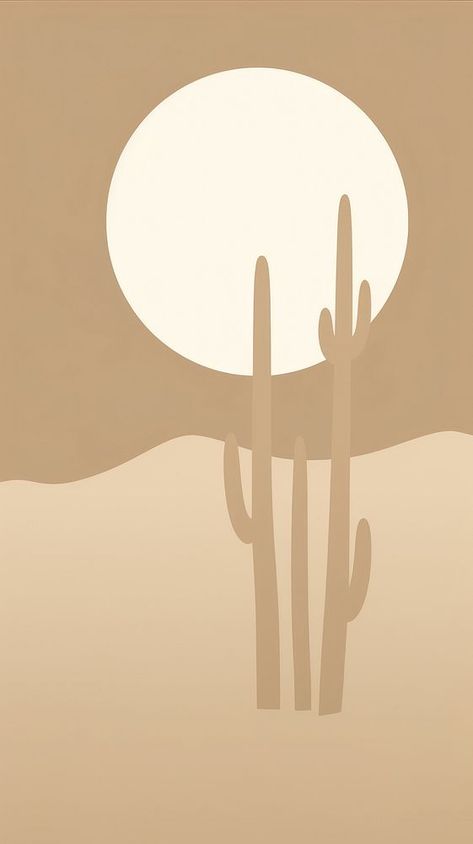 Moon Desert Cactus Boho outdoors desert cactus. AI generated Image by rawpixel. | free image by rawpixel.com / Boom Moon Desert, Cactus Wallpaper, Boho Moon, Moon Images, Wallpaper Abstract, Desert Cactus, Download Free Images, Royalty Free Photos, Mobile Wallpaper