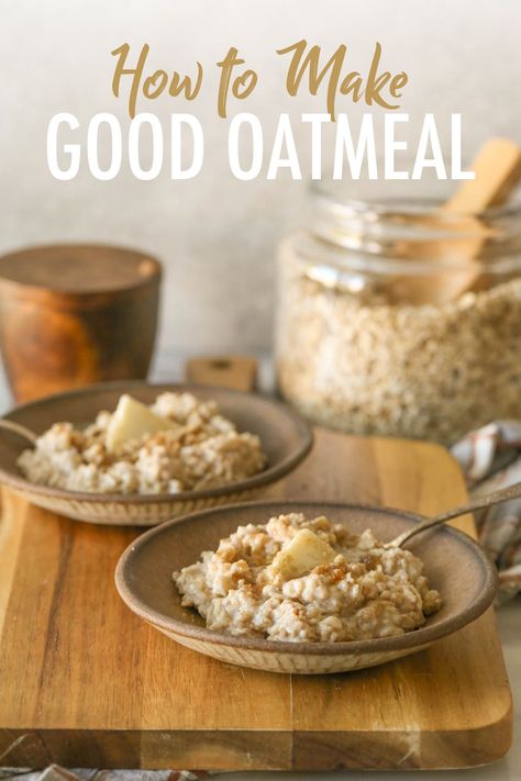 A really good bowl of oatmeal on a chilly morning is warm, comforting, and satisfying. Let me show you how I like to make it! #oatmeal #breakfast #comfortfood #healthyrecipes Best Oatmeal Recipe, Oatmeal How To Make, What Is Healthy Food, Bowl Of Oatmeal, Healthy Oatmeal Recipes, Homemade Oatmeal, Chilly Morning, Warm Breakfast, Best Oatmeal