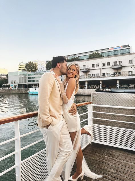 Hannah Godwin Wedding, Dylan Barbour, Hannah Godwin, Weddings In France, Aesthetic Traveling, Engagement Party Outfit, Mumu Wedding, Aesthetic Paris, Parisian Aesthetic