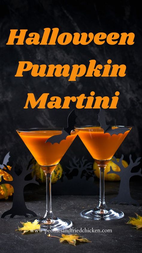 Halloween is right around the corner and we know how many people are excited for this time of the year! So we have our Halloween Pumpkin Martini that combines tequila, triple sec, orange juice, and pumpkin flavors. Click the link to grab the full recipe to make at your halloween party! #cocktail #fallcocktail #falldrink #autumn #autumndrink #halloween #halloweencocktail #pumpkincocktail #pumpkinmartini #scarycocktail #festivecocktail Pumpkin Martini Easy, Halloween Cafe, Halloween Martini, Pumpkin Martini, Halloween Beauty, Festive Cocktails, Halloween Cocktails, Fall Cocktails, Tequila Cocktails