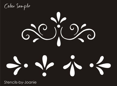 Folk Art Decor, Flourish Design, Primitive Signs, Folk Art Flowers, Scandinavian Folk Art, Shop With Me, Stencil Crafts, Craft Art, Scroll Design