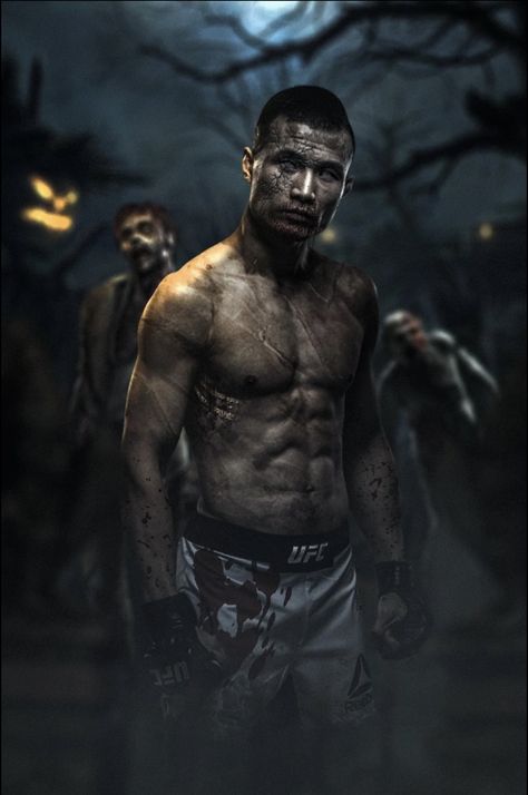 100 Heads Challenge Ahmed Aldoori, The Korean Zombie, Ufc Wallpaper, Ahmed Aldoori, Zombie Design, Bucky Barnes Fanart, Ufc Poster, Zombie Wallpaper, Sports Edits