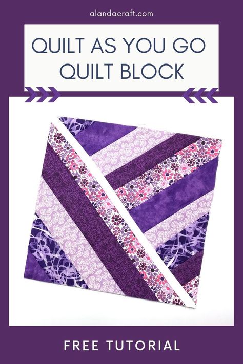 Qayg Table Runner, Free Quilt As You Go Table Runner Patterns, Connecting Quilt As You Go Blocks, What Is Quilt As You Go, Strip Quilts Ideas Fabric Scraps, Sew As You Go Quilt Blocks, Quit As You Go Quilt Blocks, Quilt As You Go Strip Quilt, Strip Quilt Blocks