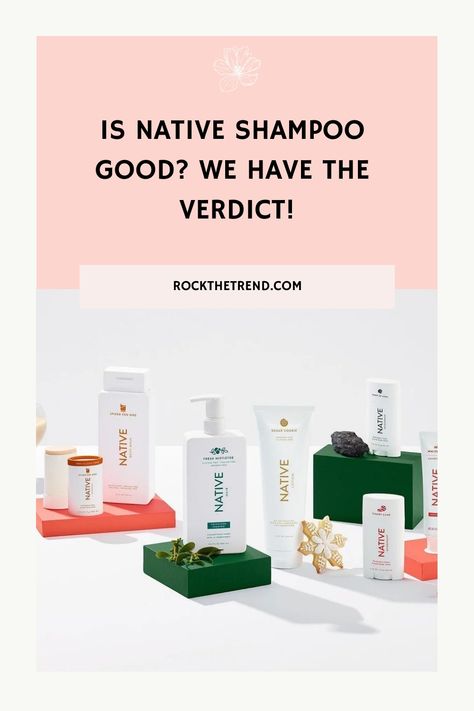 Is Native Shampoo Good? We Have The Verdict! Native Shampoo, Beautiful Healthy Hair, Native Deodorant, Tanning Cream, Natural Body Wash, Tropical Scent, Hair Care Brands, Big Bottle, Different Hair Types