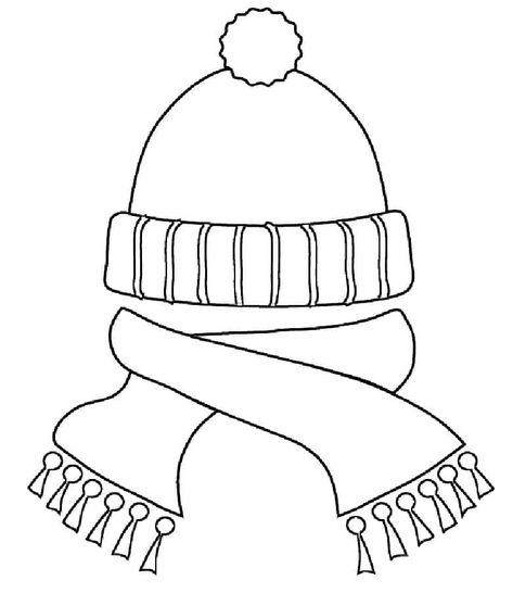 Cap Drawing, Easy Christmas Drawings, Snow Crafts, Winter Crafts Preschool, Snowman Coloring Pages, Scarecrow Crafts, Winter Drawings, Christmas Wine Glasses, Coloring Pages Winter