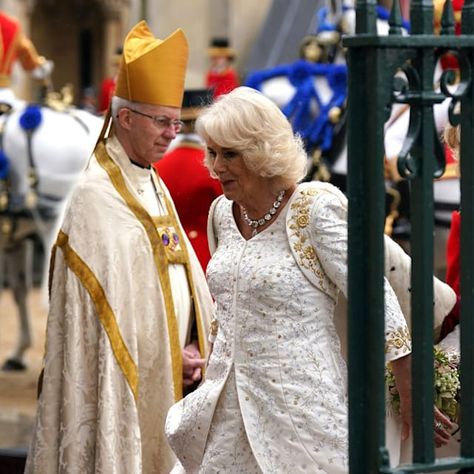 Queen Consort Camilla's new look and poignant jewel choice surprises royal fansc | HELLO! Launer London, Commonwealth Day, Philip Treacy Hats, Charles Ii, Queen Consort, Queen Camilla, Tsar Nicholas Ii, Royal Look, Royal Life