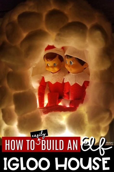 Have fun with this ten minute How to Build a Milk Jug Igloo tutorial and craft. This easy Elf on the Shelf Igloo idea will be loved by the kids. It makes a cute Elf on the Shelf house idea. New Elf on a Shelf ideas daily. Pair this elf idea with free Elf on the Shelf printables. #FrugalCouponLiving #ElfontheShelf #ElfontheShelfIdeas #ElfIdeas #funnyelfontheshelf #igloo #milkjug #elfonhteshelfcraft #elfprintables #freeelfprintables #printables #freeprintables #ElfonaShelf #milkjugcrafts Elf On The Shelf Outdoor Ideas, Milk Jug Igloo Instructions, Elf On The Shelf Ideas With Fake Snow, Diy Elf Furniture, How To Build An Igloo, Elf On The Shelf Cold Weather, Ceiling Fan Elf On The Shelf, Elf On The Shelf Airplane Ideas, Igloo Elf On The Shelf