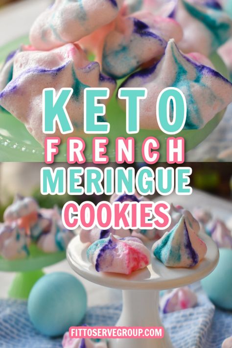 Low Carb Meringue, Keto Meringue, Vanilla Meringue Cookies, Finger Desserts, Wedding Buffet Food, French Meringue, Ketogenic Desserts, Sugar Free Recipes Desserts, Pavlova Recipe