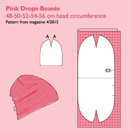 tuto gratuit bonnet enfant Pola Kupluk, Beanie Sewing Pattern, Pola Topi, Diy Tricot, Projek Menjahit, Diy Sy, Sewing Hats, Hat Patterns To Sew, Sew Ins