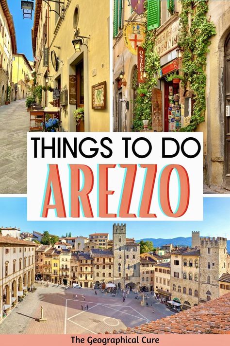 photos of Arezzo Arezzo Italy, Culture Architecture, Florence Italy Travel, Tuscany Travel, Italy Aesthetic, Italy Travel Guide, Travel Places, List Ideas, Off The Beaten Path