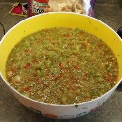 Green Tomato Salsa Recipe, Green Tomato Salsa, Green Tomato Relish, Tomato Salsa Recipe, Tomatoes Recipes, Serrano Peppers, Green Tomato Recipes, Tomato Relish, Relish Recipes