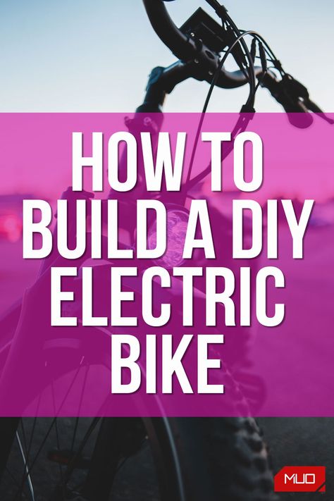 Don't have the budget to buy an eBike? Why not build one from scratch or convert the one you already have? #ebike #diy #buildyourown #cycling #electricbike Diy Electric Bike How To Build, Ebike Diy, Cheap Electric Bike, Bike Diy, Electric Bike Diy, Electric Bike Bicycles, Build A Bike, Bike Builder, Suspension Bike