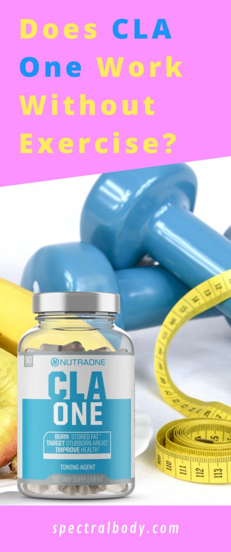 Yes, CLA weight loss supplements do work without any additional exercise. Studies show that there is a moderate decrease in weight for people who take CLA supplements for weight loss even if they do not exercise at all. The more active one is while taking a CLA supplement for weight loss the faster and more noticeable their results will be as exercise is an accelerator to CLA. #weightloss #dietarysuppliments #claone #claonebenefits #fitness #health #healthy #healthyliving Cla Supplement Benefits, Cla Supplement, Natural Fitness, Health And Fitness Articles, Fitness Trends, Fitness Articles, Natural Supplements, Fitness Health, Fitness Trainer