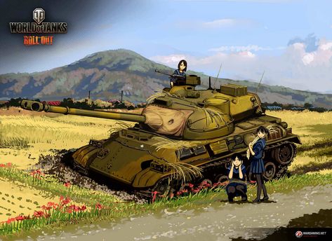 Ancient Samurai, Anime Tank, Army Drawing, Tank Wallpaper, Game World, Anime Military, Ww2 Tanks, Best Videos, Military Girl