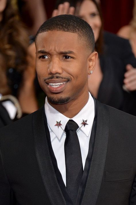 Celebrity Baby Fashion, Celebrity Baby Pictures, Michael Bakari Jordan, Mens Haircut, Michael B Jordan, Celebrity Families, Cute Black Guys, Black Celebrities, Celebrity Moms