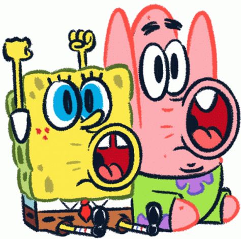 Spongebob Jiayou GIF - Spongebob Jiayou SpongebobCheering - Discover & Share GIFs Pc Wallpaper Gif, Patrick Gif, Spongebob Gif, Funny Spongebob, Spongebob And Patrick, Spongebob Drawings, Spongebob Painting, Spongebob Square, Spongebob Birthday