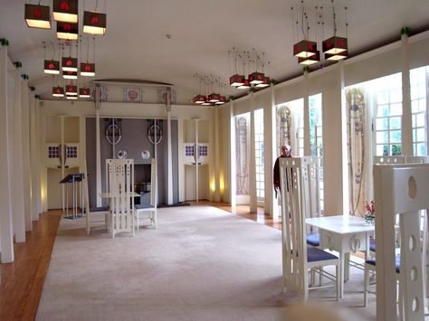 Music Room House for an Art Lover | by MarkMorris30 Mackintosh Architecture, Mackintosh Furniture, Charles Mackintosh, House For An Art Lover, Lover House, Lover Wedding, Charles Rennie Mackintosh, Glasgow School Of Art, Rennie Mackintosh