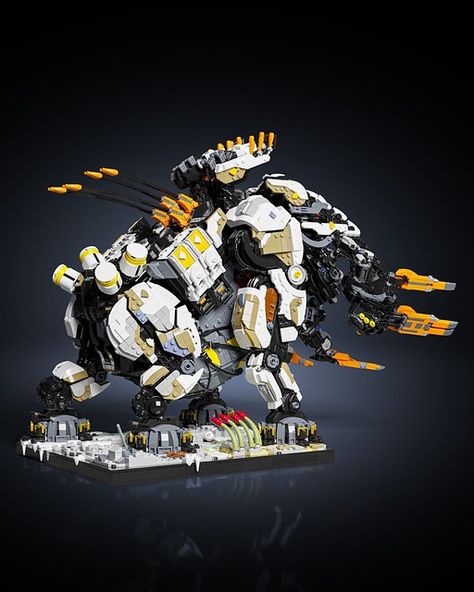 Lego Tremortusk UCS | "I can feel the ground tremble beneath… | Flickr Lego Ucs, Walking Tank, Human Population, Horizon Forbidden West, Forbidden West, Horizon Zero Dawn, The Horizon, Screwdriver, Cool Stuff