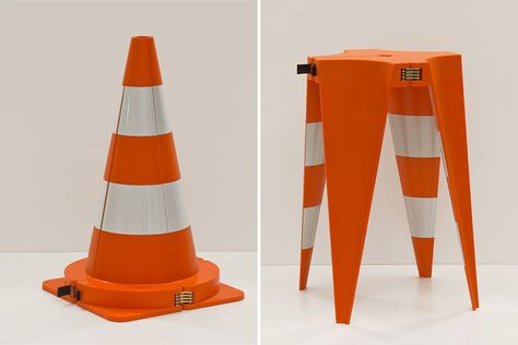 Furniture Designs that prove why stools are better than chairs for your posture! – Yanko Design Stackable Stools, Turned Art, Traffic Cone, Interior Artwork, Office Stool, Plastic Furniture, Low Tech, Types Of Furniture, Wooden Stools