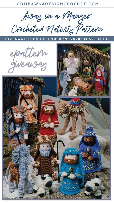 Crochet Nativity, The 3 Wise Men, Ladies Crop Top, Christmas Decorations Sewing, Crop Top Design, 3 Wise Men, Crochet Knit Sweater, Diy Nativity, Christmas Crochet Patterns Free