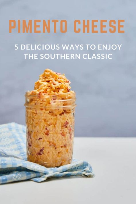 Originally, pimento cheese was a humble cheese spread long before chefs elevated it into a fine-dining hors d’oeuvre. The following classic P-cheese recipes are a nod to those unpretentious beginnings, firmly rooted in mid-20th century Southern classics. Home Made Pimento Cheese, Paminto Cheese Homemade, Diy Pimento Cheese Recipe, Pomintoe Cheese Recipe, Southern Lunch Ideas, Pimento Cheese With Cream Cheese, Easy Pimento Cheese Recipe, Best Pimento Cheese Recipe, Old Fashioned Pimento Cheese Recipe