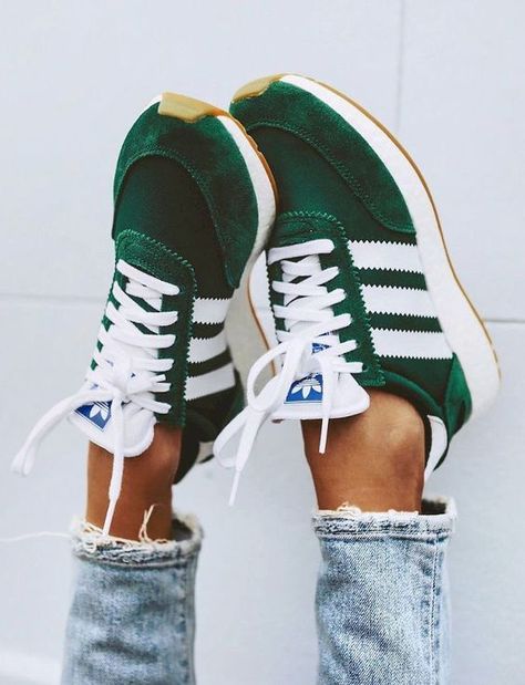 20 Trendy Adidas Sneakers for Women  #fashion #Shoes Adidas Iniki, Mode Shoes, Sneakers Street Style, Mode Casual, Couture Week, Olivia Palermo, Shoes Adidas, Best Sneakers, Crazy Shoes