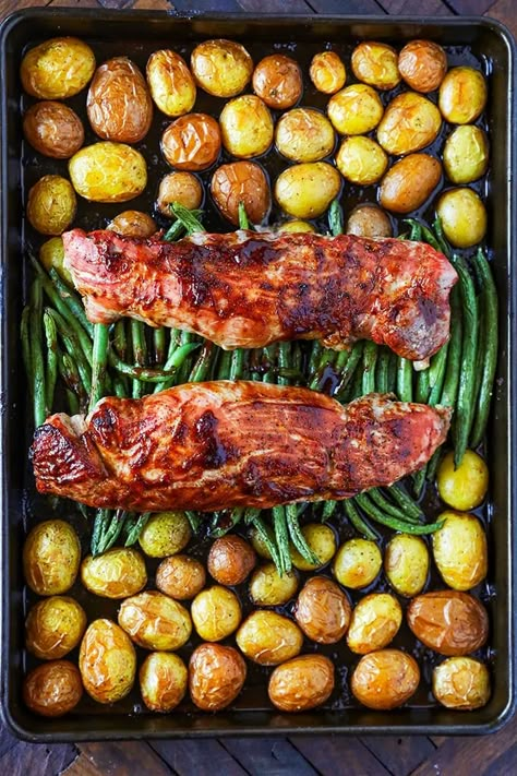 Sheet Pan Pork Tenderloin, Best Pork Tenderloin Recipe, Sheet Pan Pork, Easy Pork Tenderloin, Easy Sheet Pan Dinners, Tenderloin Recipe, Sheet Pan Suppers, Sheet Pan Dinners Recipes, Recipe Sheets