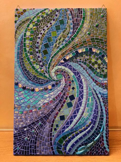 Halloween Mosaic, Marble Artwork, Abstract Mosaic Art, Mosaic Tiles Crafts, Mosaic Birdbath, Mosaic Art Diy, Halloween Colors, Mosaic Garden Art, Mosaic Art Projects