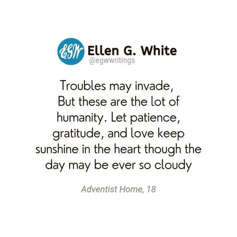 Ellen White Quotes, Ellen G White, Ellen White, White Quotes, Seventh Day Adventist, Jesus Love, Bible Truth, Jesus Loves You, Love Home