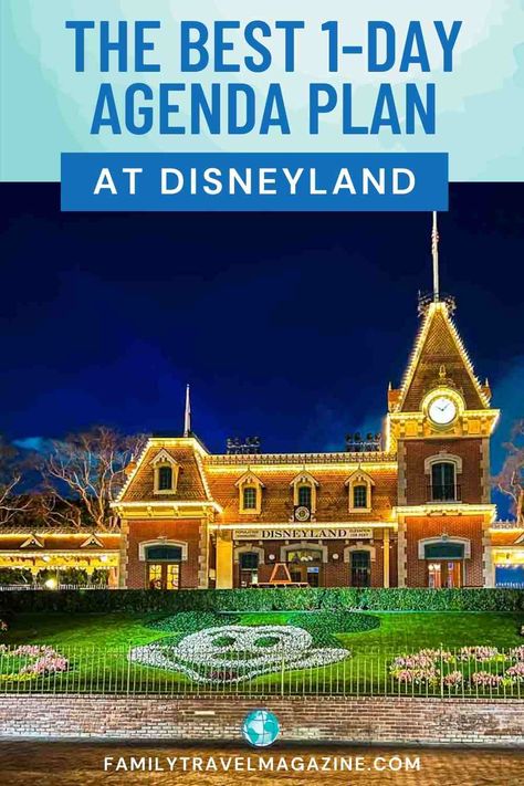 If you only have one day to visit Disneyland, you'll need to make a plan and prioritize some attractions. Here's our one-day agenda and tips for visiting Disneyland. Disneyland In A Day, Disneyland One Day Itinerary, Disneyland Itinerary 2024, Disneyland Itinerary Template, Disneyland Schedule, Disneyland Itinerary, Disneyland Shop, Disneyland Resort California, Disneyland Attractions