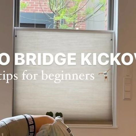 Jasmin | Fitness & Calisthenics✨ on Instagram: "How to Bridge Kickover (Tips for Beginners) ✨🤸🏽 ❕Please note that this may not be the ideal approach for everyone when it comes to learning a particular skill. If you have any doubts or lack confidence in certain areas, I advise you to seek a spotter, assistance, or consider taking classes. Step 1: Warm up & Stretch Before attempting bridge kickovers, it’s crucial to warm up and stretch your entire body. Focus on opening up your shoulders, back, Bridge Kickover, Fitness Calisthenics, Warm Up Stretches, Calisthenics, Open Up, For Everyone, Bridge, Confidence, Things To Come