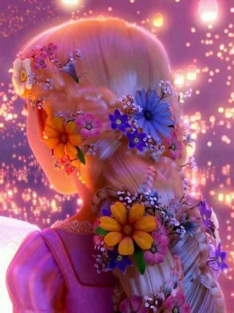 Tangled Aesthetic, Rapunzel Aesthetic, Rapunzel Cosplay, Rapunzel Tangled, Flowers Paintings, Princess Rapunzel, Disney Rapunzel, Tangled Rapunzel, Disney Tangled