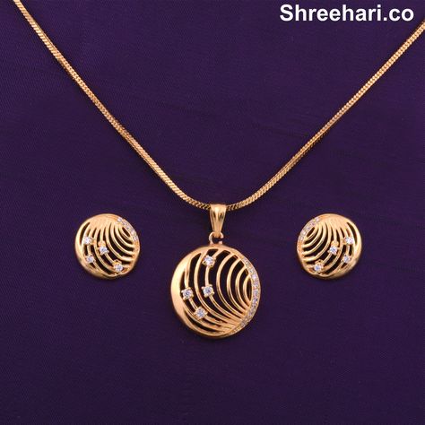 http://www.shreehari.co/ jewellery for INR 450.00 http://bit.ly/1EhpOPM Pendal Buti Set Gold, Gold Pandal Set Design, Kitty Set Gold Jewellery Design, Kitty Set Gold, Gold Jewelry Simple Necklace Unique, Jwellary Design, Simple Diamond Earrings, Unique Gold Jewelry Designs, Pendent Set